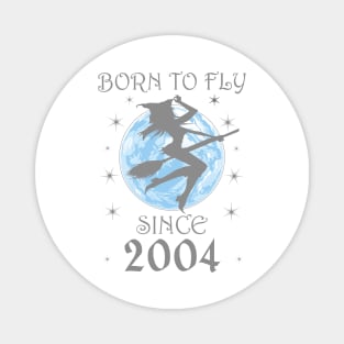 BORN TO FLY SINCE 1934 WITCHCRAFT T-SHIRT | WICCA BIRTHDAY WITCH GIFT Magnet